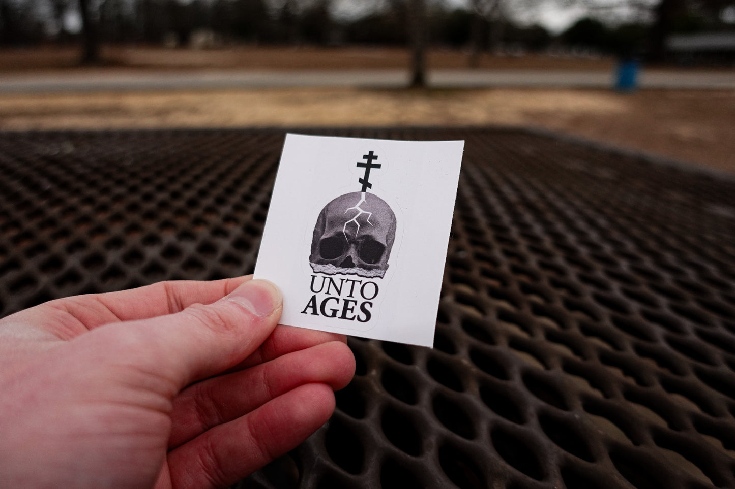 UNTO AGES Kiss-Cut Stickers
