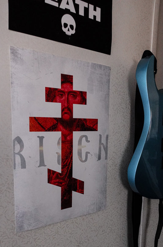 Christ is Risen 12"x18" Poster