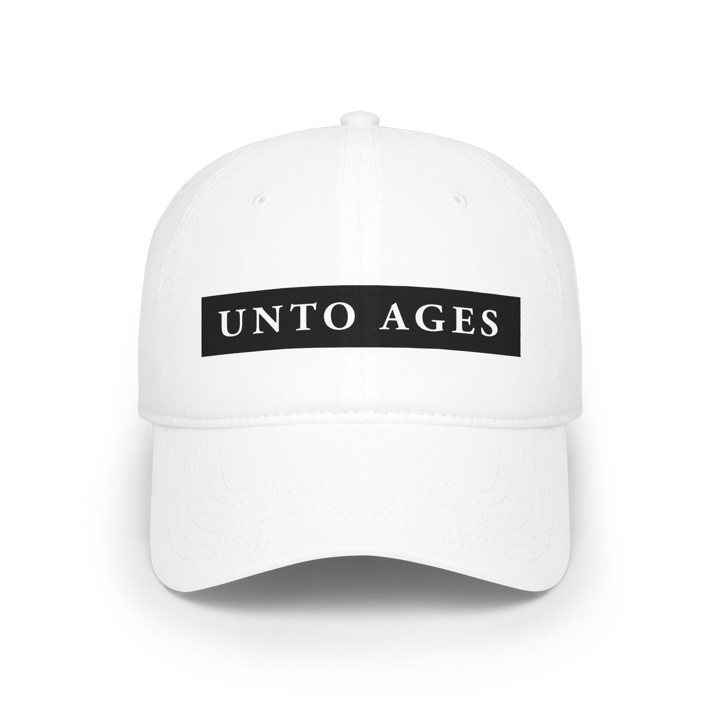 UNTO AGES Baseball Cap (White)