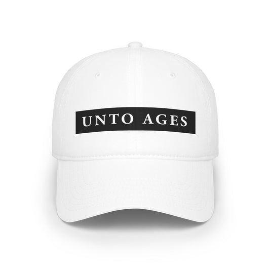 UNTO AGES Baseball Cap (White)