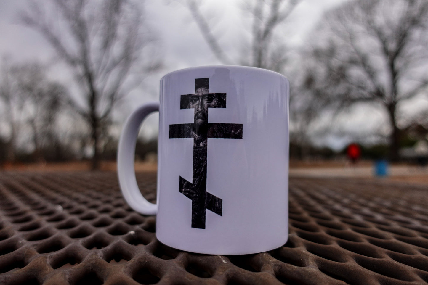 Christ Cross Ceramic Mug (11 oz)