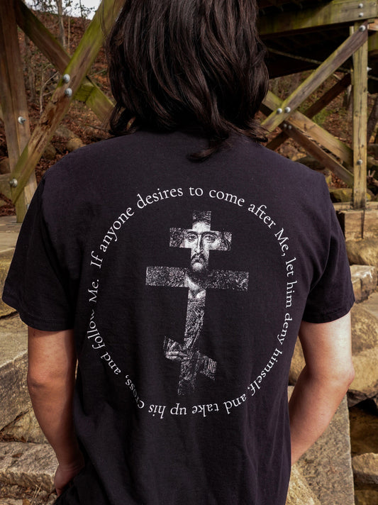 Take Up Thy Cross Unisex T-Shirt (Black)