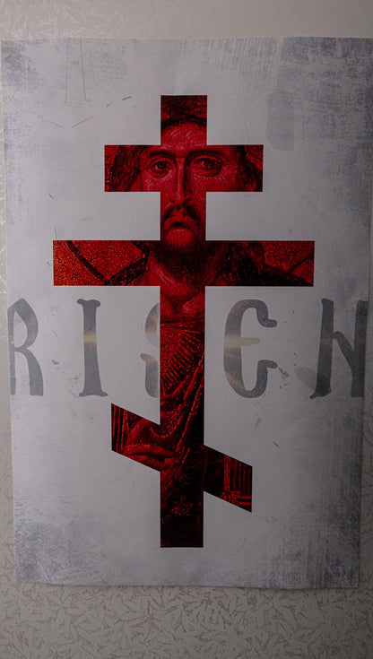 Christ is Risen 12"x18" Poster