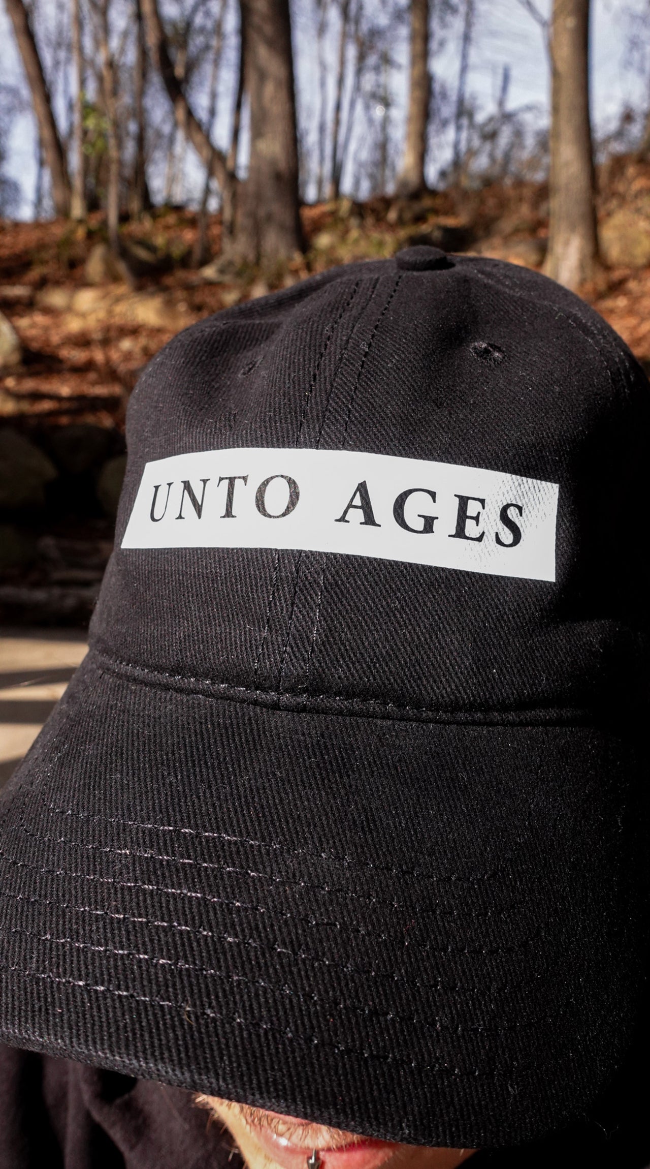 UNTO AGES Baseball Cap (Black)
