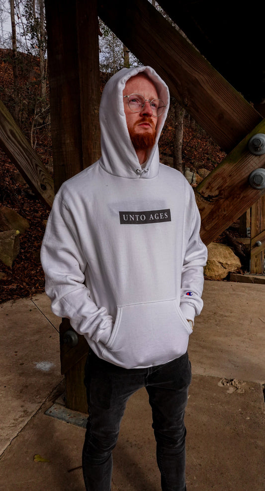 UNTO AGES Hoodie (White)