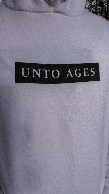UNTO AGES Hoodie (White)