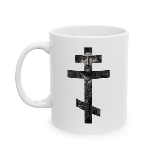 Christ Cross Ceramic Mug (11 oz)