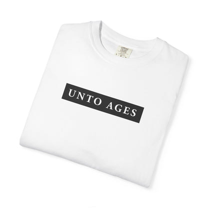 UNTO AGES Unisex T-Shirt (White)