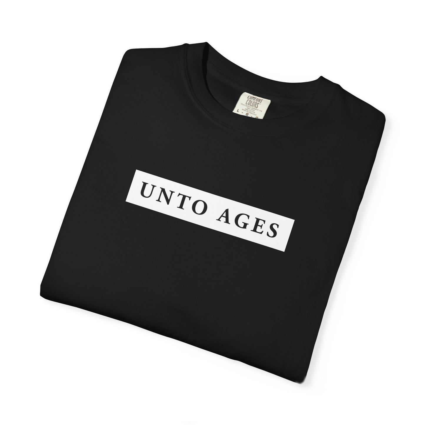 UNTO AGES Unisex T-Shirt (Black)